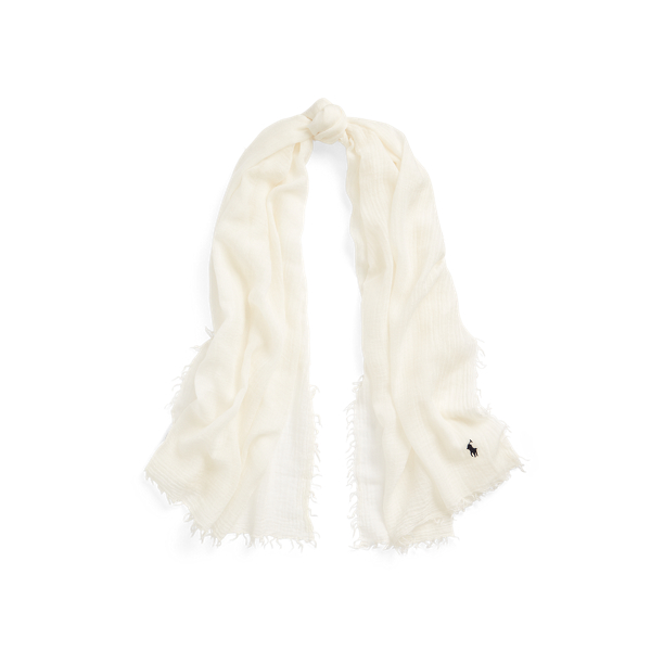 Fringe Crinkle Scarf