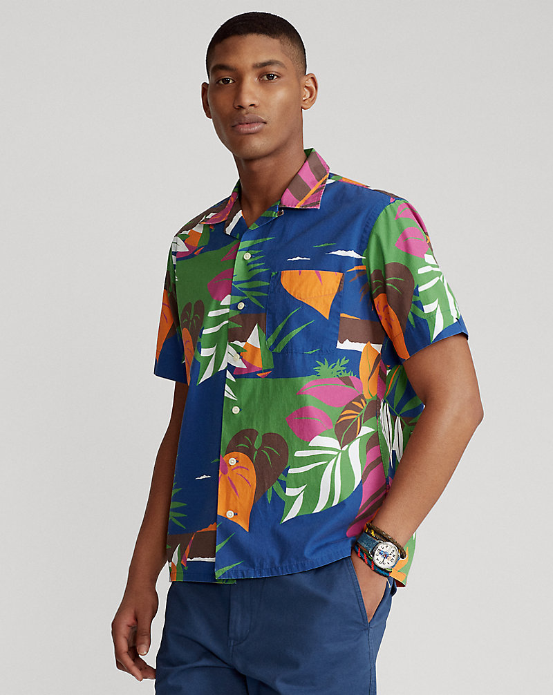 Classic Fit Tropical Poplin Shirt Polo Ralph Lauren 1
