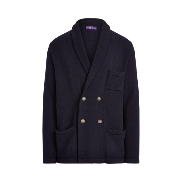 Cashmere Double Breasted Blazer Cardigan
