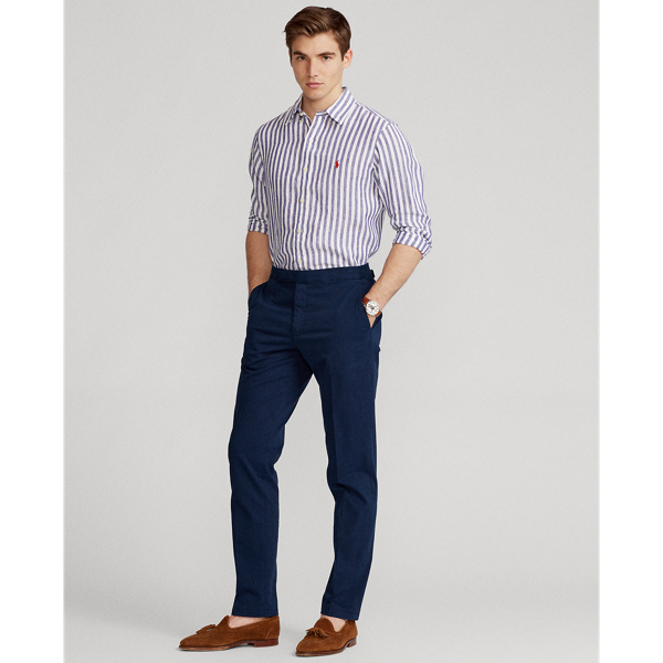 Polo Ralph Lauren Classic Fit Striped Linen Shirt 3