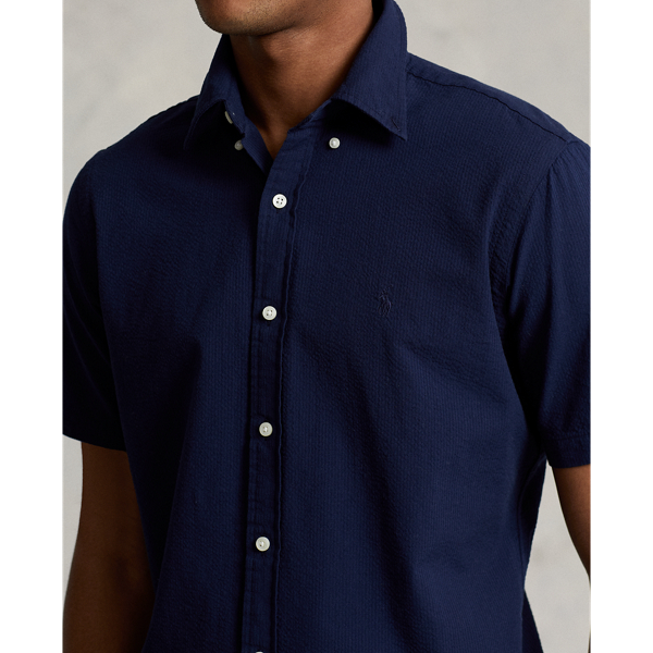 Polo Ralph Lauren RL Prepster Classic Fit Seersucker Shirt 5