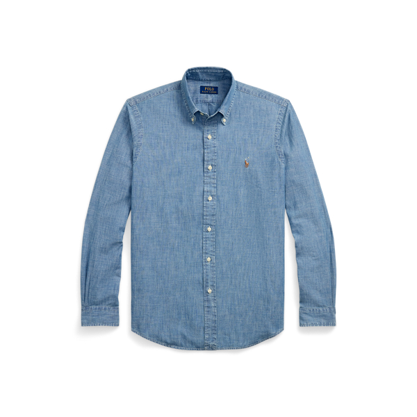 Polo Ralph Lauren Classic Fit Indigo Chambray Shirt 2