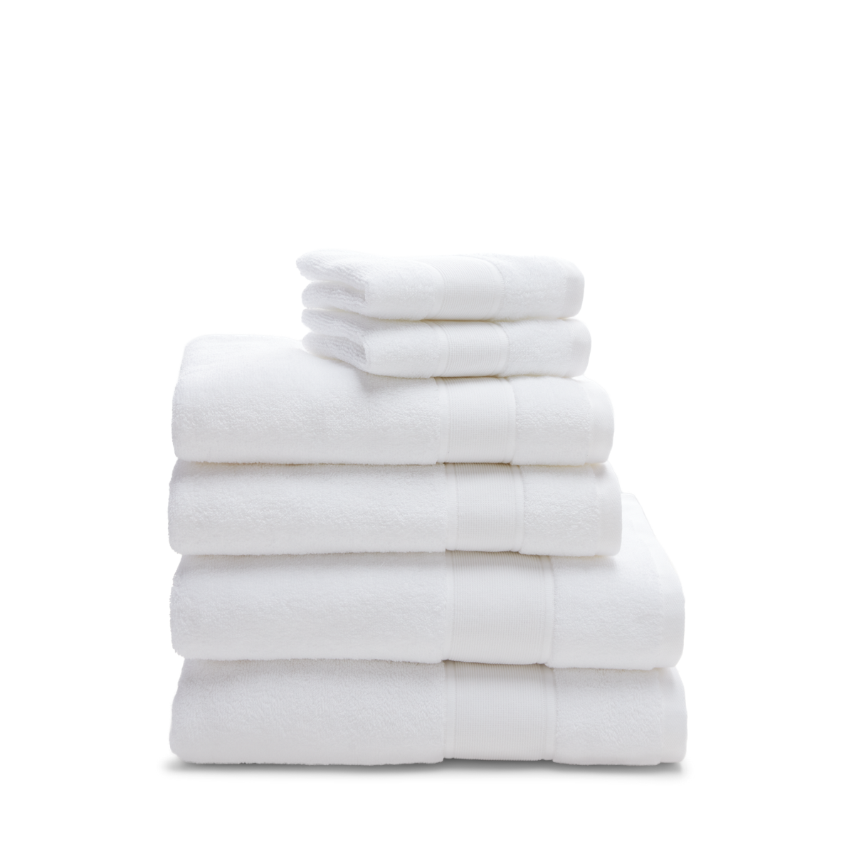 Baltic Linen Company 100-percent Cotton Luxury 12-Piece Towel Set, Cream
