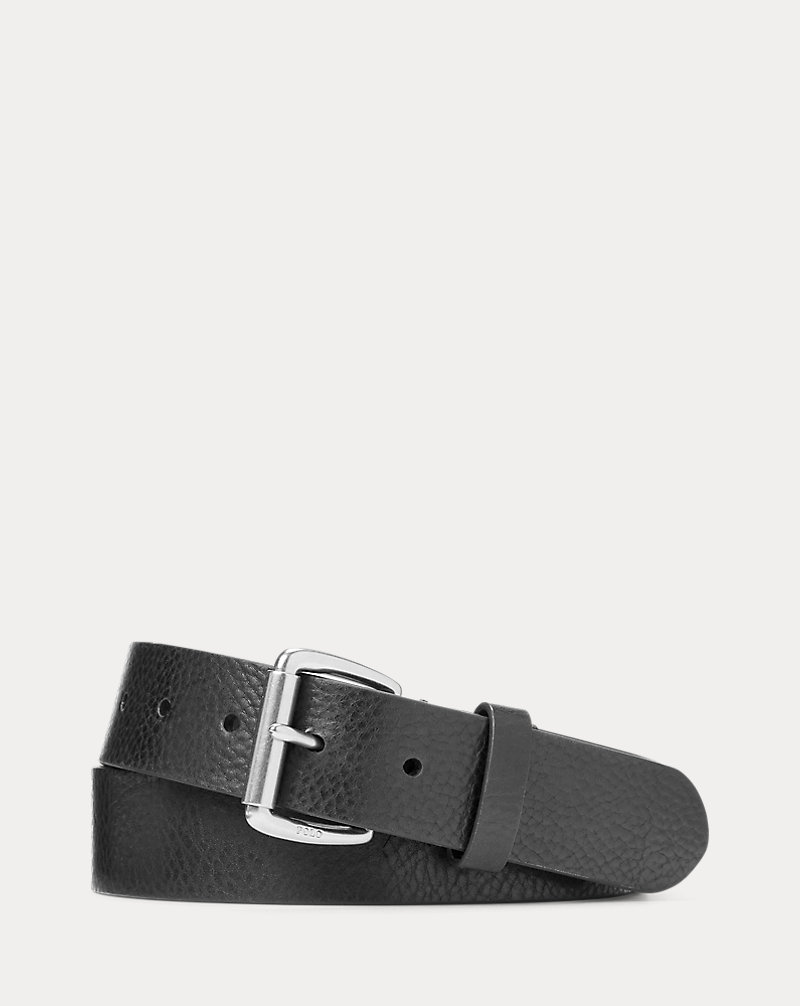 Tumbled Leather Belt Polo Ralph Lauren 1
