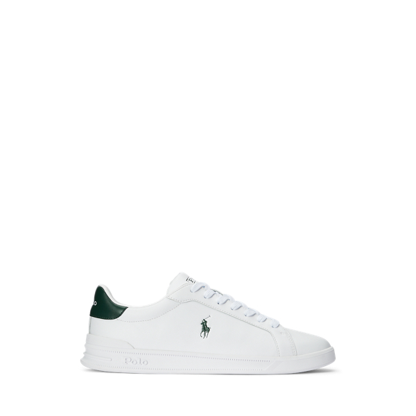 Basket ralph lauren online homme blanche
