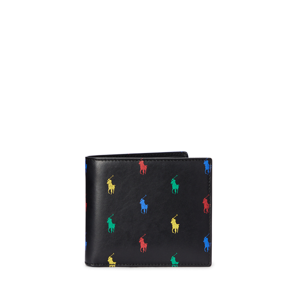 Allover Pony Leather Billfold Wallet