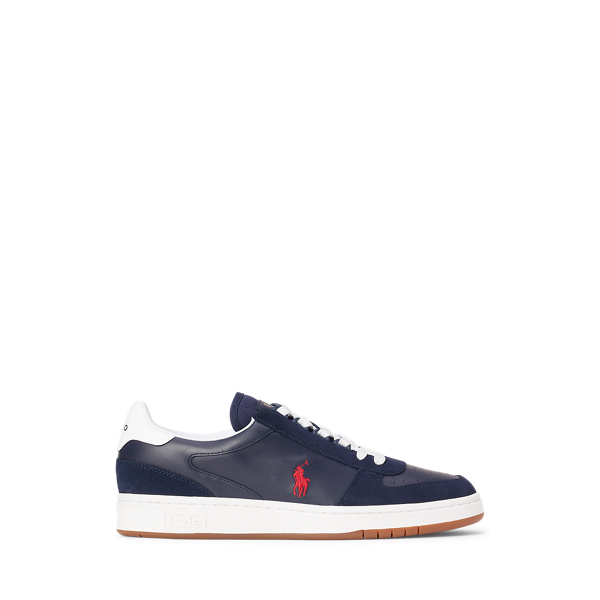 Court Leather-Suede Trainer Polo Ralph Lauren 1