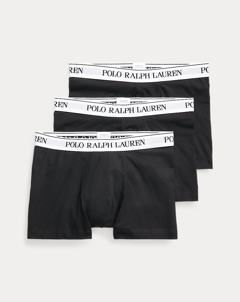 Conjunto de 3 boxers em algodão elástico Classic Polo Ralph Lauren 1