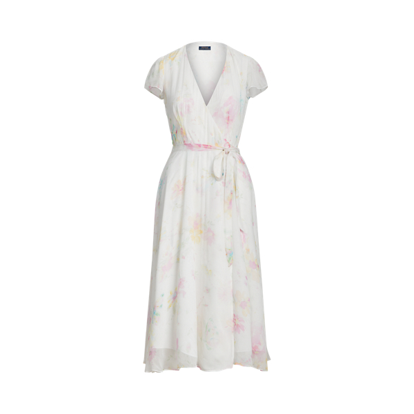 Floral Crinkle Wrap Dress for Women Ralph Lauren® NL