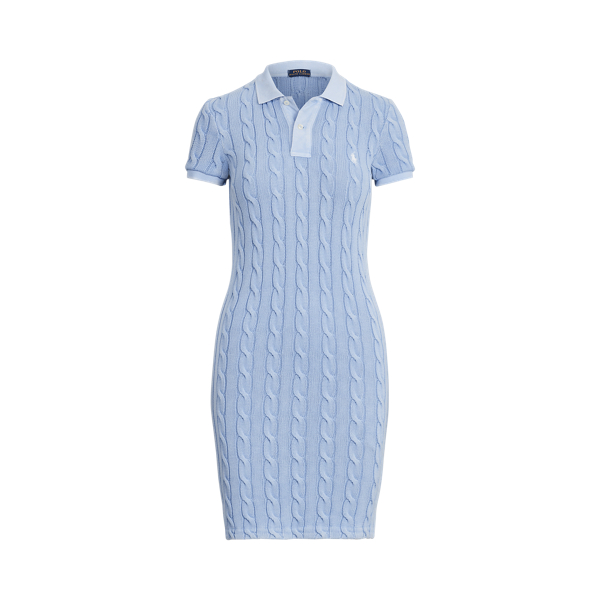 polo ralph lauren cable knit polo dress