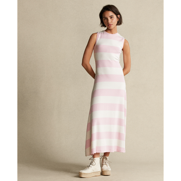 Striped Sleeveless Dress Polo Ralph Lauren 1