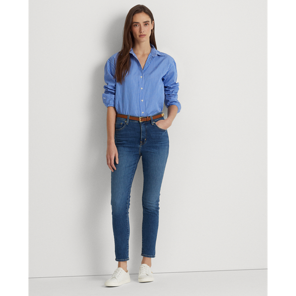 Lauren High-Rise Skinny Ankle Jean 1