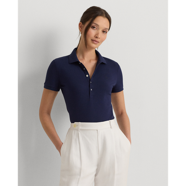 Navy polo 2025 shirt womens