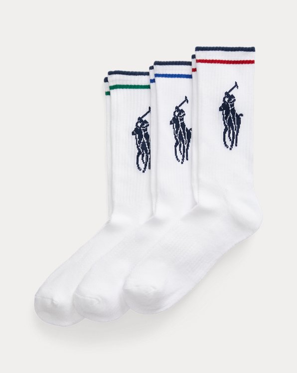 Big Pony Athletic Crew Sock 3-Pack