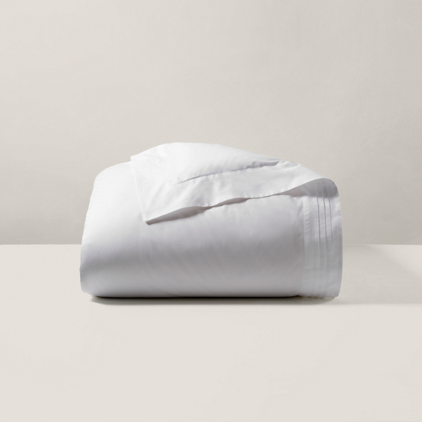 Cotton Tuxedo Pleat Duvet Cover