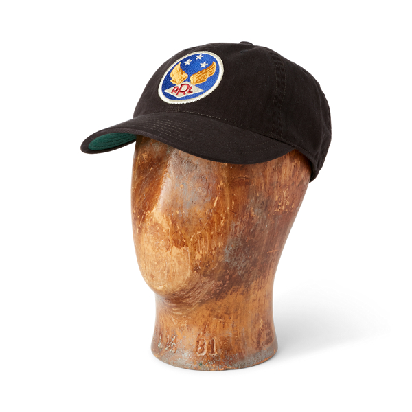 RRL Winged-Logo Twill Ball Cap 1