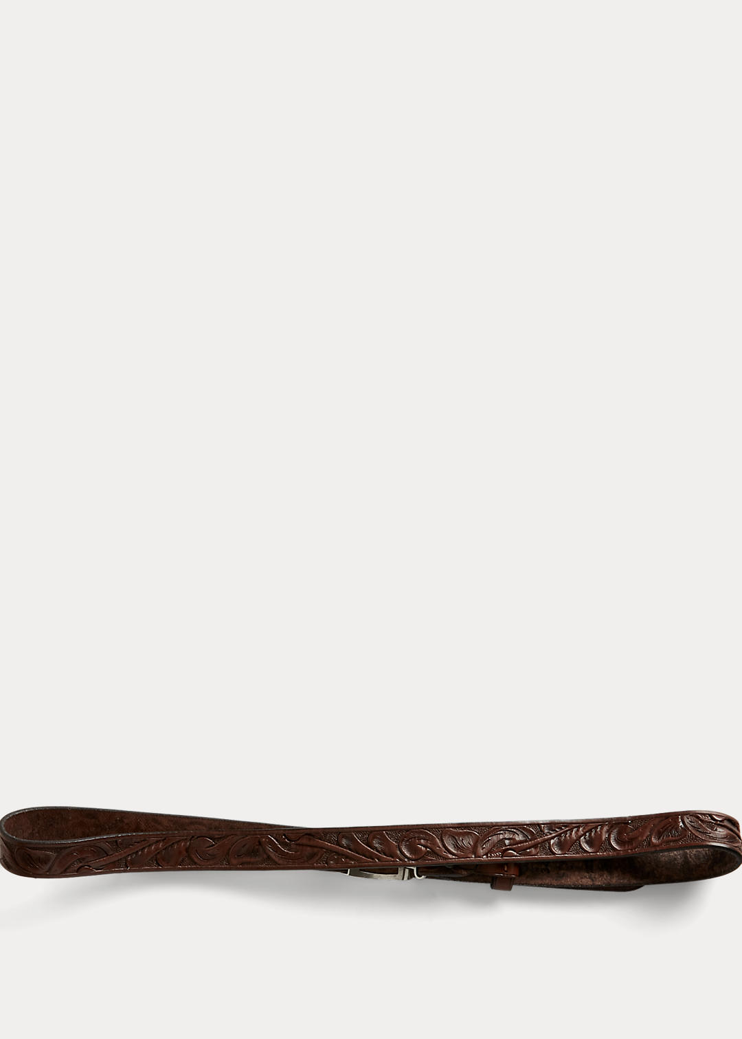 RRL Hand-Tooled Leather Belt 3