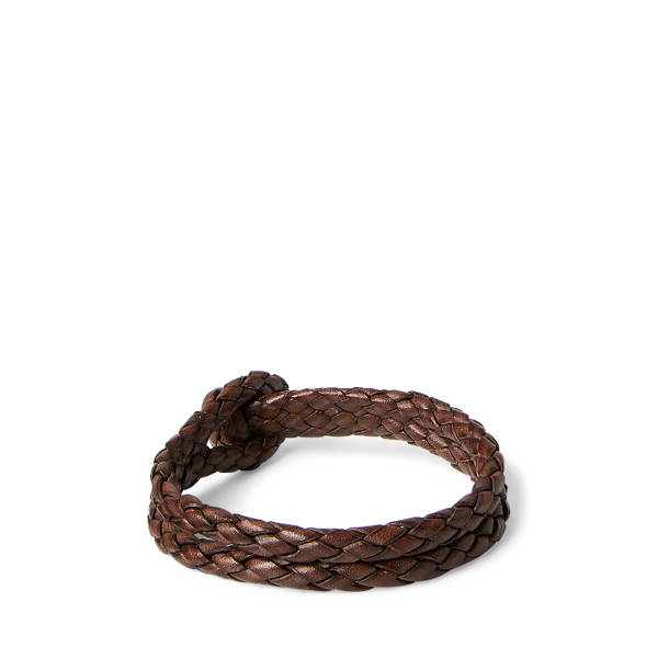 Hand-Braided Leather Bracelet