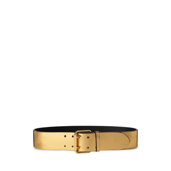 Ralph lauren gold best sale belt