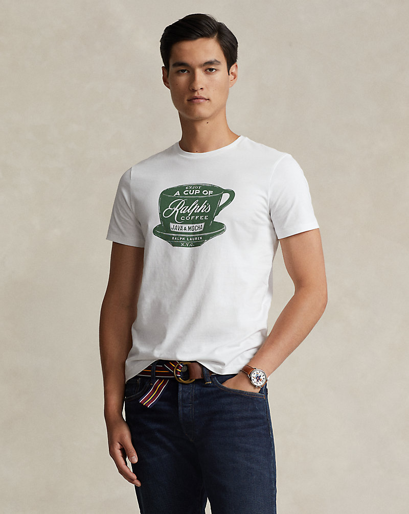 Custom Slim Fit Ralph&#39;s Coffee T-Shirt Polo Ralph Lauren 1