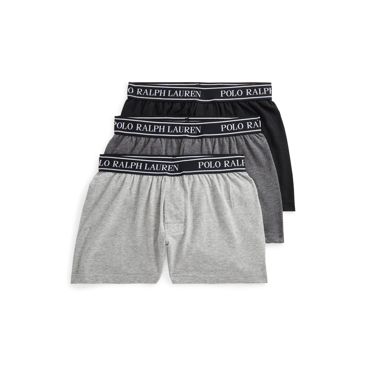 POLO RALPH LAUREN Classic Fit knit Boxer - 5 Pack - Medium Black at   Men's Clothing store