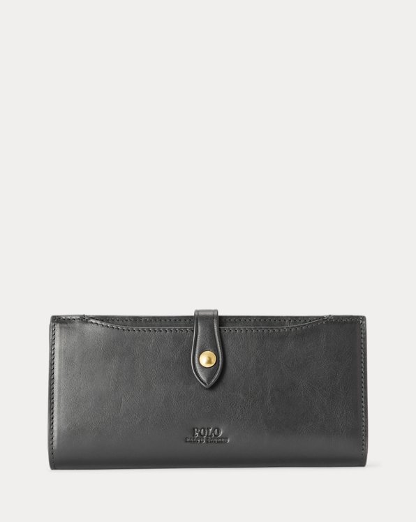 Vachetta Leather Snap Wallet