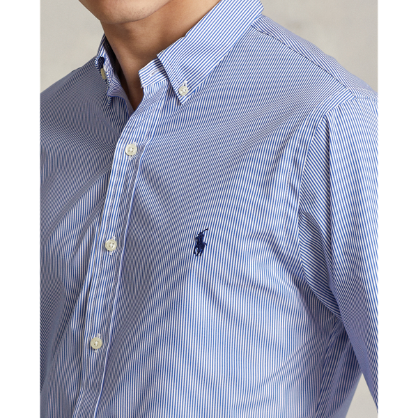 Polo Ralph Lauren Classic Fit Striped Stretch Poplin Shirt 5