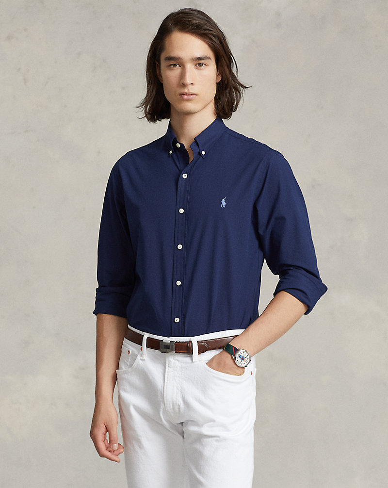 Camisa de popelina elástica Slim Fit Polo Ralph Lauren 1