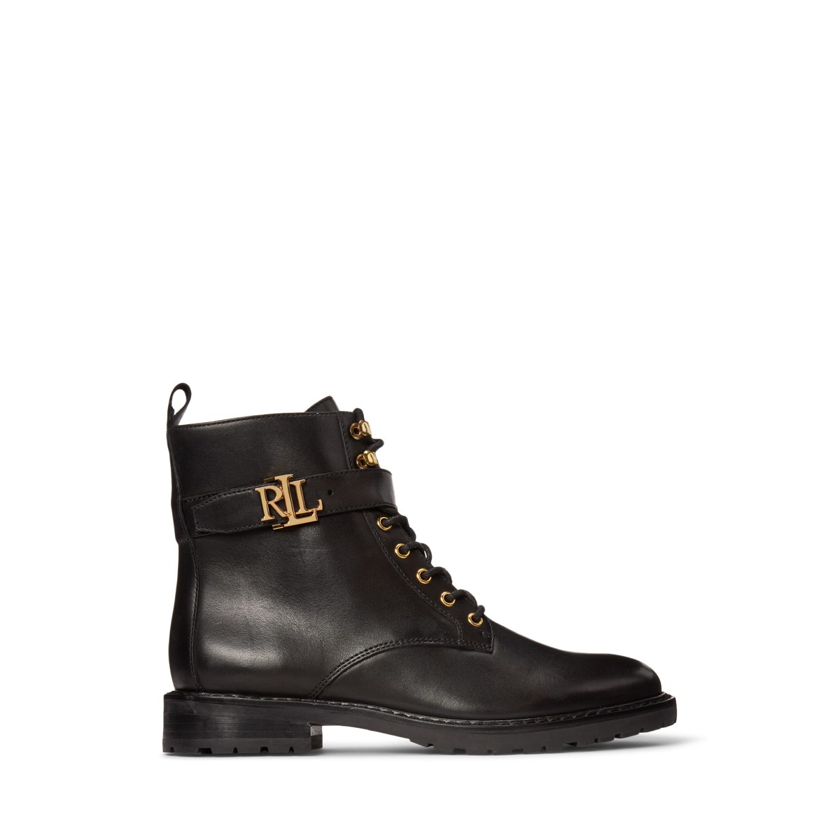 Ralph lauren combat boots clearance