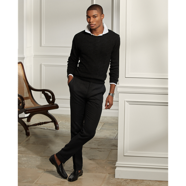 Pantalon Gregory fait main en lin