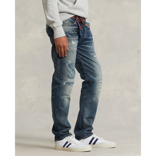 Polo Ralph Lauren Classic Fit Distressed Selvedge Jean 4