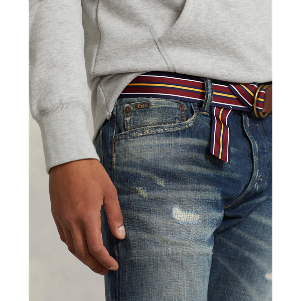 Polo Ralph Lauren Classic Fit Distressed Selvedge Jean 6