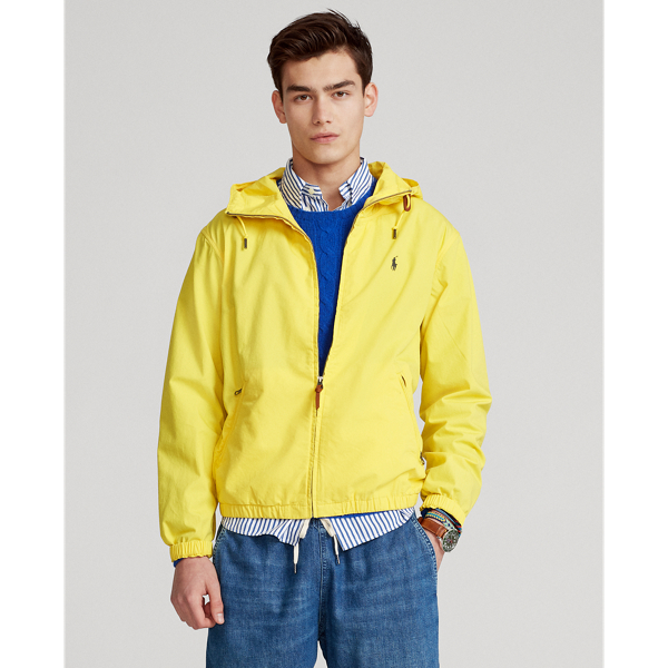 Polo ralph lauren windbreaker hooded jacket on sale