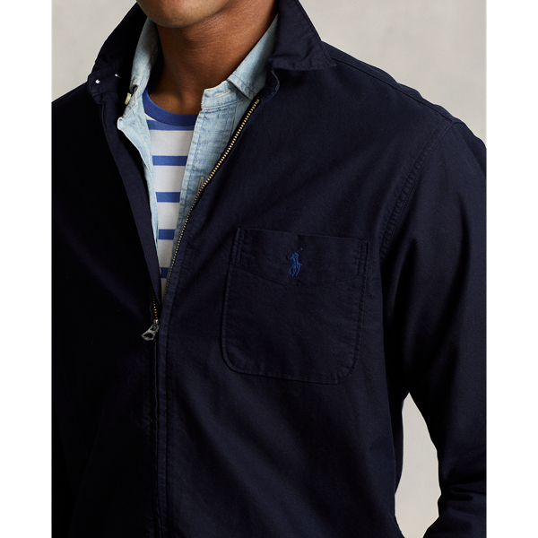 Polo Ralph Lauren Oxford Full-Zip Overshirt 5