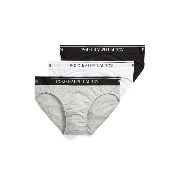 Polo Ralph Lauren LOW RISE - Briefs - white/black/andover/white