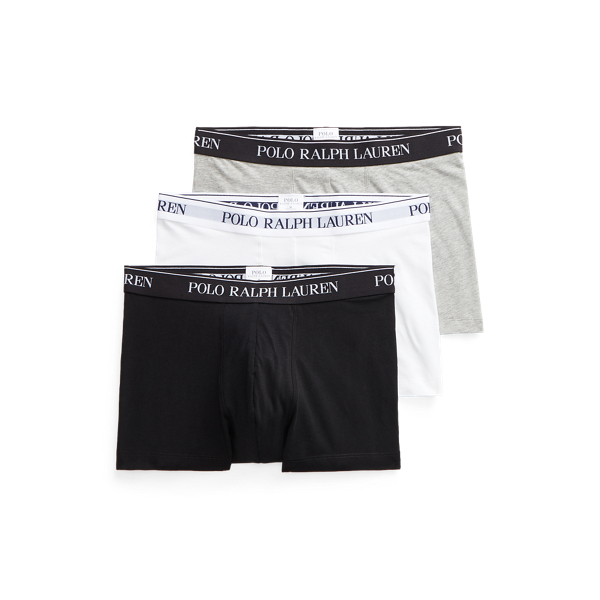 Tre paia di boxer in cotone stretch