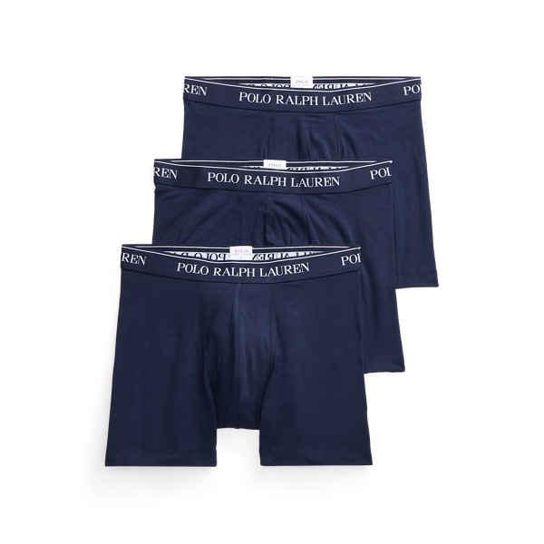 Tre paia di boxer in cotone stretch