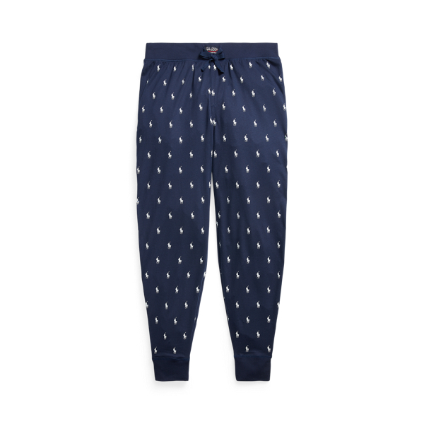 All-over Pony Cotton Jersey Sleep Jogger