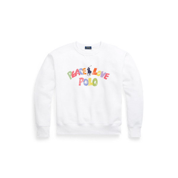 Ralph lauren peace top love polo sweatshirt