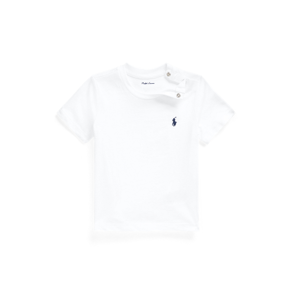 Cotton Jersey Crewneck T-Shirt