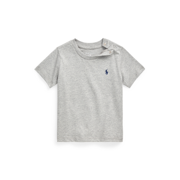 Cotton Jersey Crewneck T-Shirt