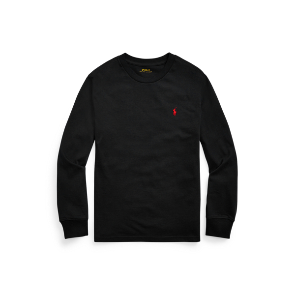 Cotton Jersey Long-Sleeve Tee