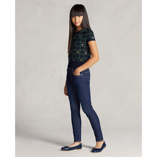 Girls 7-16 Aubrie Denim Legging 1