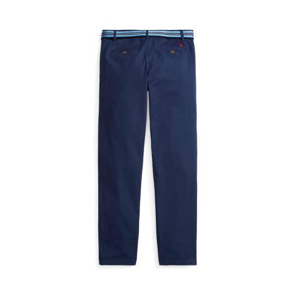 Boys 8-18 Belted Slim Fit Stretch Twill Trouser 2
