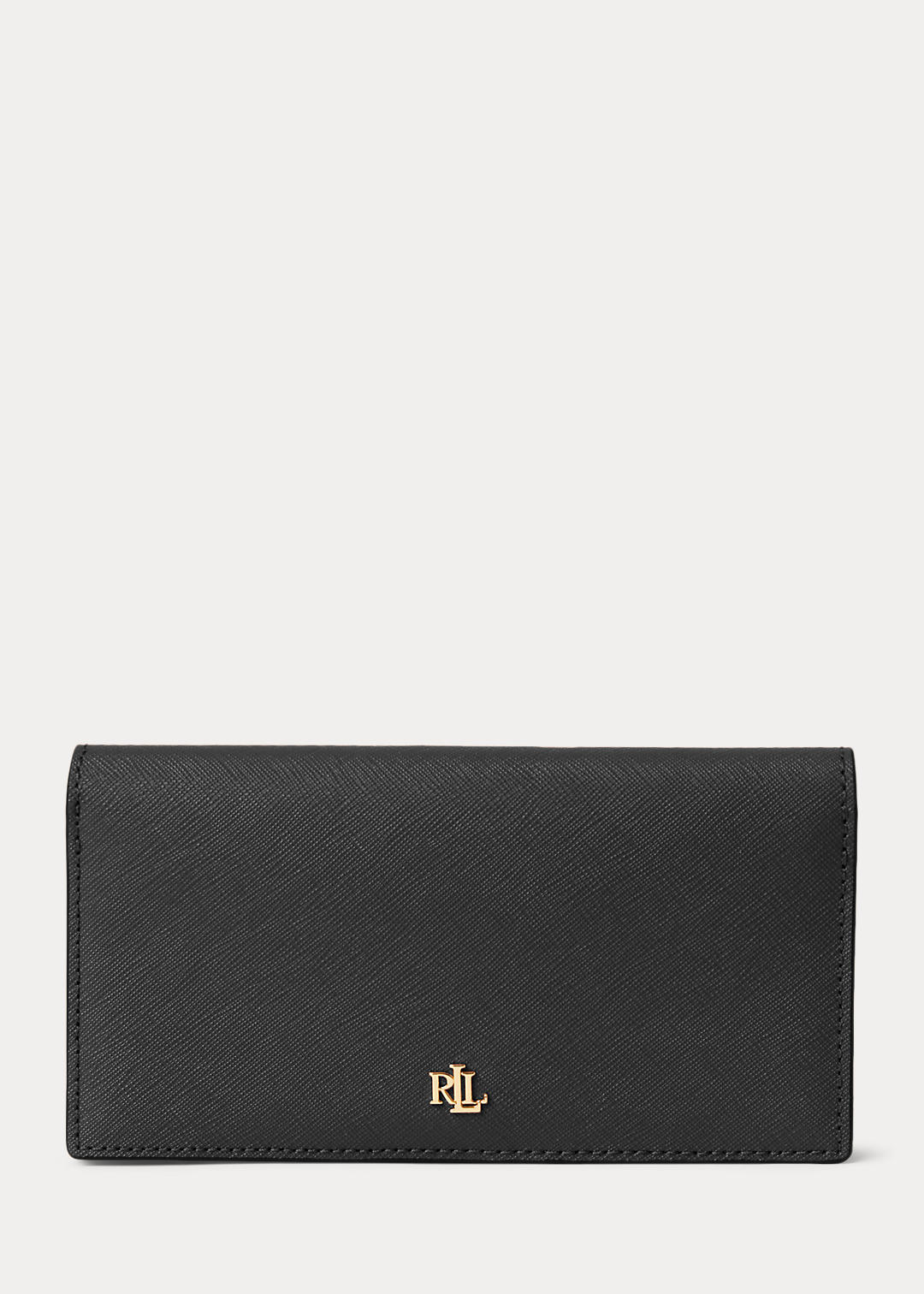 Crosshatch Leather Slim Wallet | Ralph Lauren