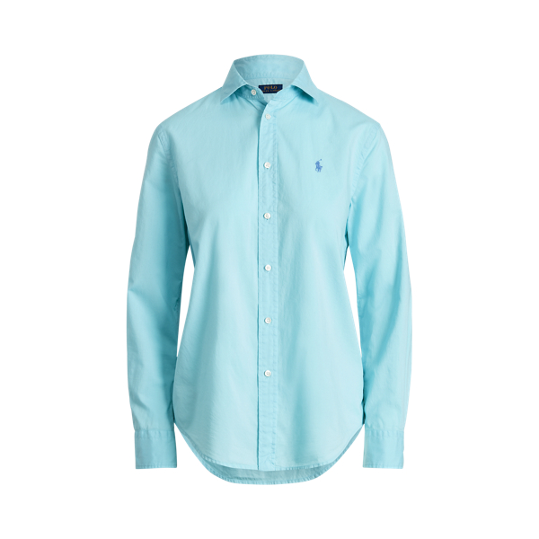 Relaxed Fit Cotton Twill Shirt