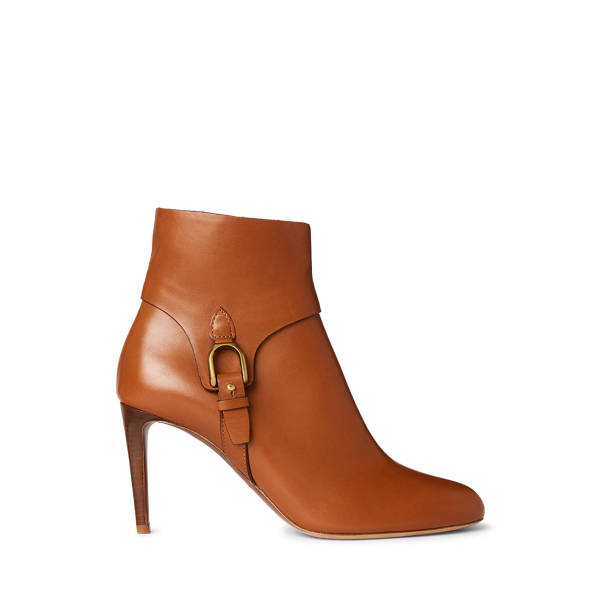 Botas Reida em couro de vitela Ralph Lauren Collection 1