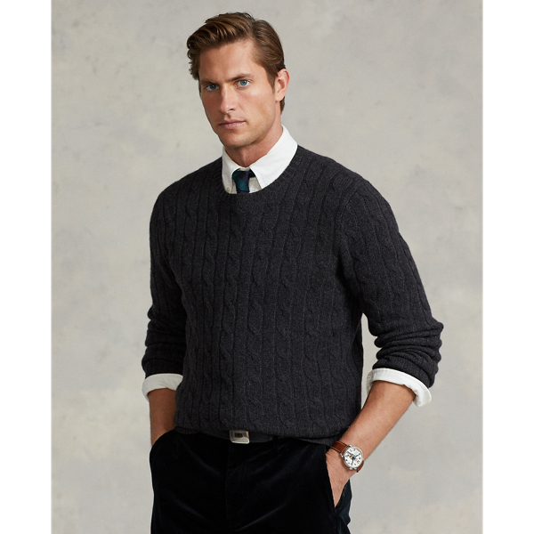 The Iconic Cable-Knit Cashmere Jumper Polo Ralph Lauren 1