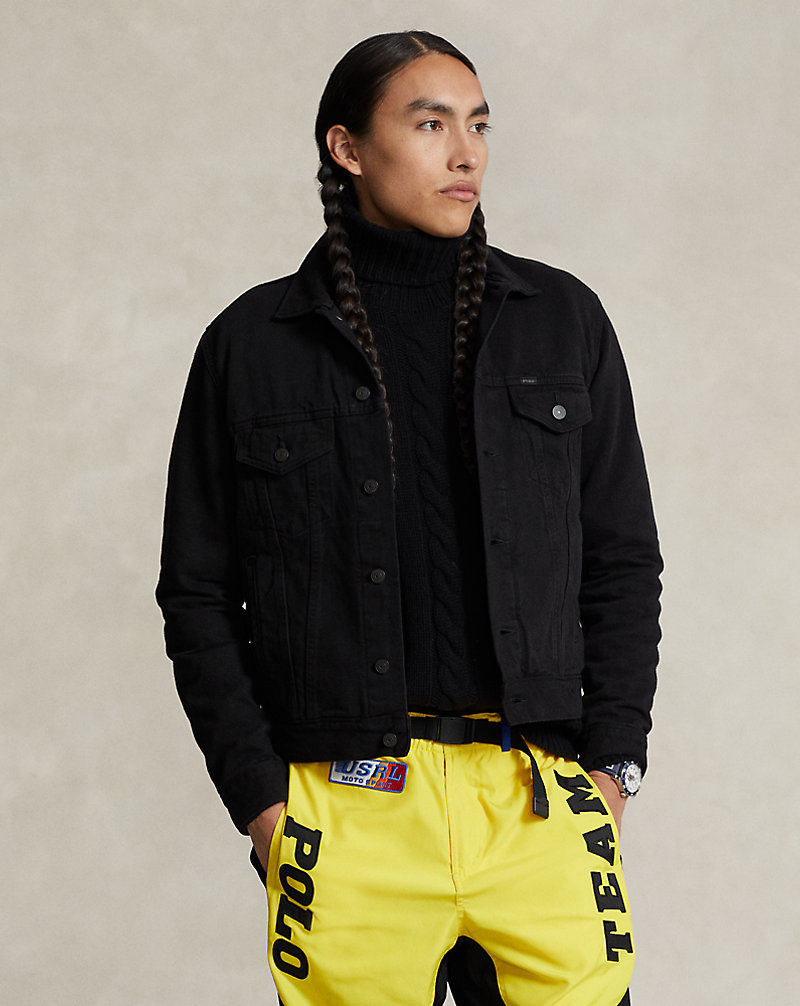 Garment-Dyed Denim Trucker Jacket Polo Ralph Lauren 1