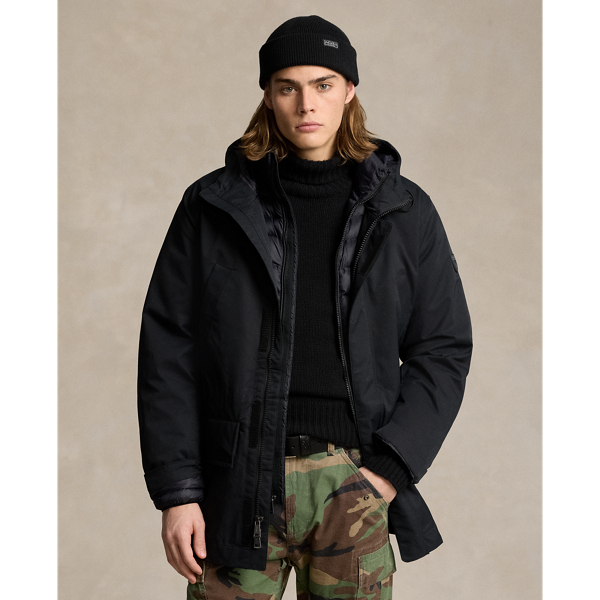 Twill Hooded Coat & Quilted Liner Polo Ralph Lauren 1